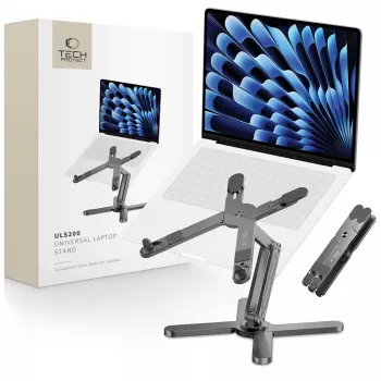 TECH-PROTECT ULS200 universal laptopstander grå