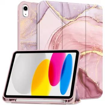 Tech-Protect SC Pen Case til iPad 10.9 (10. gen, 2022) / iPad 11 (2025), Marble