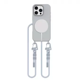 Tech-Protect Magnecklace MagSafe telefonrem til iPhone 16 Pro Max grå