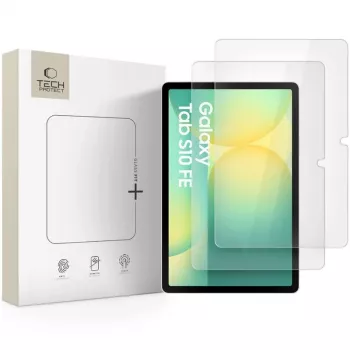 Tech-Protect Glass Fit+ hærdet glas-skærmbeskyttelsesfolie til Samsung Galaxy Tab S7/S8/S9 11.0 / S9 FE/S10 FE 10.9 - transparent (2-pak)
