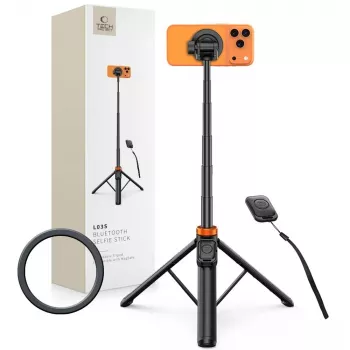 TECH-PROTECT L03S MagSafe Bluetooth selfiestick-tripod sort