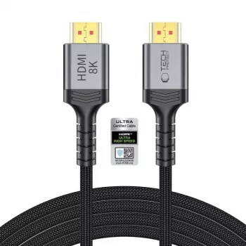 TECH-PROTECT ULTRABOOST HDMI 2.1-kabel 4K 120Hz / 8K 60Hz 3 m sort
