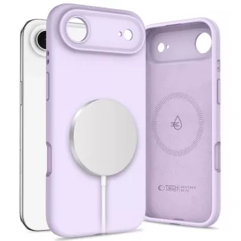 Tech-Protect Silicone MagSafe Cover til Apple iPhone 17 Air - Mauve