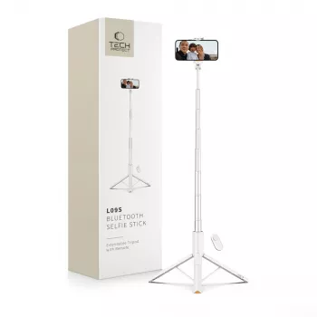 Tech-Protect L09S Selfie Stick & Tripod hvid