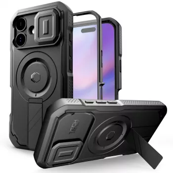 TECH-PROTECT KEVLAR MAGSAFE IPHONE 17 SORT