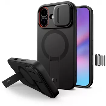 TECH-PROTECT KEVLAR AURA MAGSAFE IPHONE 17 SORT