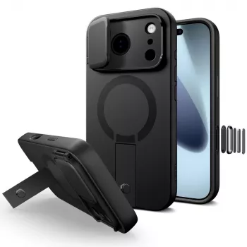TECH-PROTECT KEVLAR AURA MAGSAFE IPHONE 17 PRO SORT