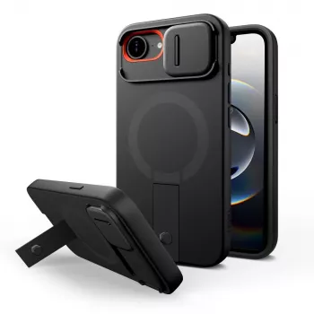 TECH-PROTECT KEVLAR AURA MAGSAFE IPHONE 16E / 17E SORT