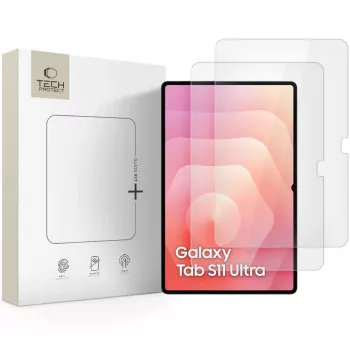 Tech-Protect Glass Fit+ Panzerglas skærmbeskyttelse til Samsung Galaxy Tab S8 Ultra/S9 Ultra/S10 Ultra/S11 Ultra 14,6 inch (2-pak)