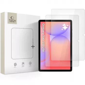 Tech-Protect Glass Fit+ Panzerglas skærmbeskyttelse til Samsung Galaxy Tab S10 Lite 10,9 inch X400/X406B - 2-pak