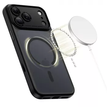 TECH-PROTECT MagPeak MagSafe CC iPhone 17 Pro Mat sort