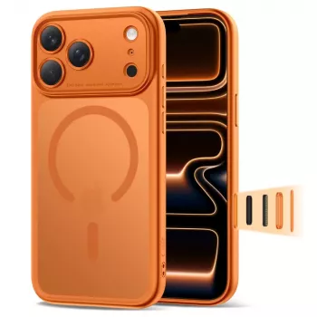 TECH-PROTECT MAGPEAK MAGSAFE CC IPHONE 17 PRO MATT COSMIC ORANGE