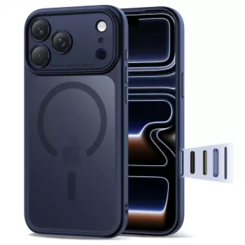 TECH-PROTECT MAGPEAK MAGSAFE CC IPHONE 17 PRO MAX MATT DEEP BLUE