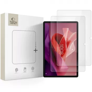 TECH-PROTECT Glass Fit+ 2-pak hærdet glas skærmbeskyttelse til Lenovo Tab P12 / Idea Tab Pro / Yoga Tab Plus 12.7 TB-370 / TB-373 / TB-520 klar