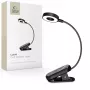 TECH-PROTECT LL100 Clip-læselampe sort