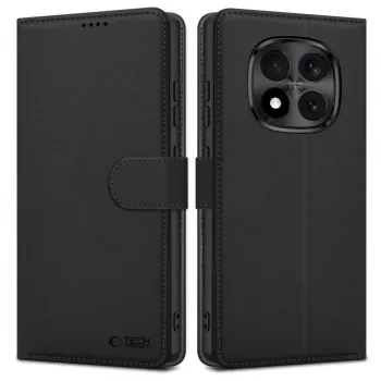 Tech-Protect tegnebogsetui til Xiaomi Poco M8 Pro / Redmi Note 15 Pro+ Plus 5G, mat sort