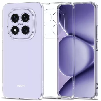 Tech-Protect Flexair-etui til Xiaomi Redmi Note 15 Pro 5G, klar TPU-bagside