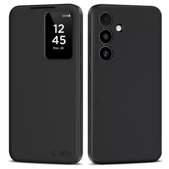 Tech-Protect Smart Wallet Case til Samsung Galaxy S25+ - mat sort