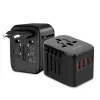 TECH-PROTECT TA200 rejseadapter EU / UK / US / AU sort