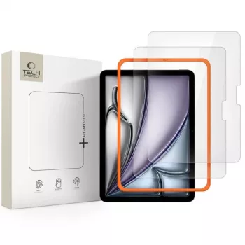 TECH-PROTECT Easy Set+ 2-pak Hærdet Glas Skærmbeskytter til iPad Air 11 inch 6/7/8 (2024-2026) Klar