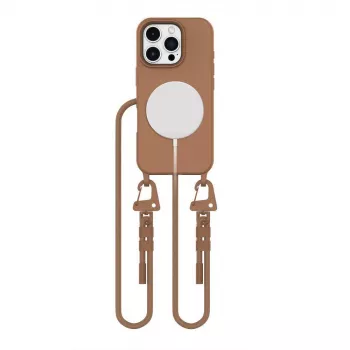 Tech-Protect Magnecklage MagSafe Cover til iPhone 16 Pro Max brun