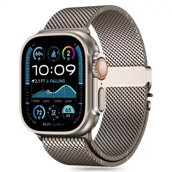 TECH-PROTECT Milano Apple Watch 8 / 9 / 10 / 11 / SE / Ultra (44 / 45 / 46 / 49 mm) Titanium Linkarmbånd