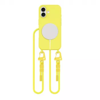 Tech-Protect Magnecklace MagSafe iPhone 16 gul