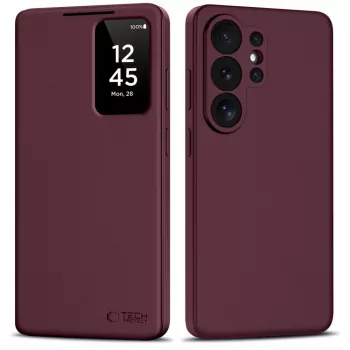 Tech-Protect Smart Wallet Case til Samsung Galaxy S26 Ultra, Mulberry