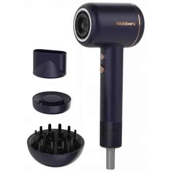 Webber Venta HD1698 3-i-1 varmluftsbørste Navy Blue
