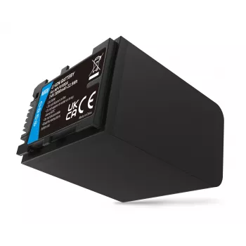Newell erstatningsbatteri til Sony NP-FV100A, 3900mAh, 7,2V, Li-Ion, sort