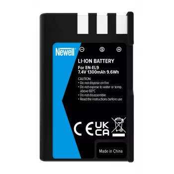 Newell erstatningsbatteri til Nikon EN-EL9