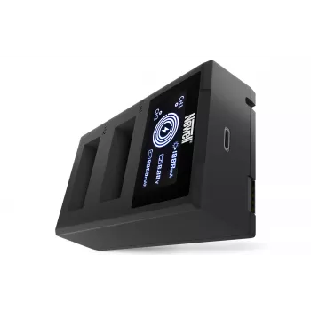 Newell Dual-Channel FDL-USB-C oplader til Canon LP-E12 batterier