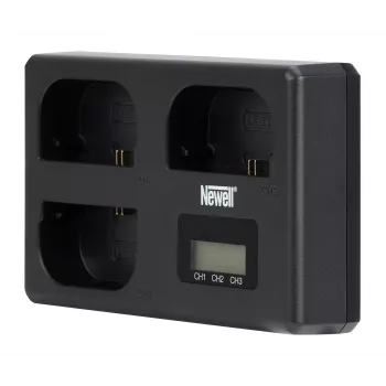 Newell TT-USB-C trekanals lader til Canon LP-E6-batterier