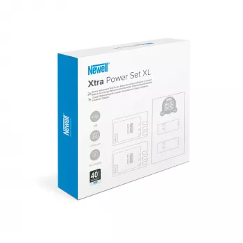 Newell DL-USB-C tokanals lader og 2x EN-EL15b-batterier til Nikon