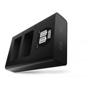 Newell DL-USB-C Dual-Channel Batterilader til Nikon EN-EL25