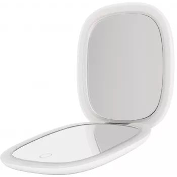 Humanas HS-PM01 LED Cosmetic Mirror, White