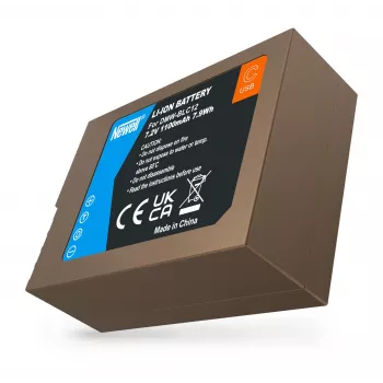 Newell Erstatningsbatteri DMW-BLC12 USB-C til Panasonic Lumix