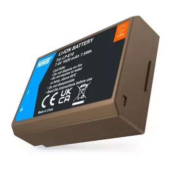 Newell Erstatningsbatteri LP-E10 USB-C til Canon