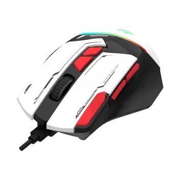 Tracer GameZone Spectra RGB kablet Gaming Mus, 7200 DPI, hvid (TRAMYS47840)