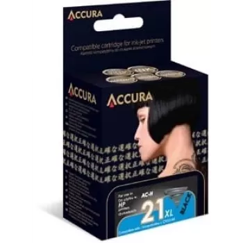 ACCURA printerpatron HP nr. 21 XL (C9351CE) kompatibel sort høj kapacitet