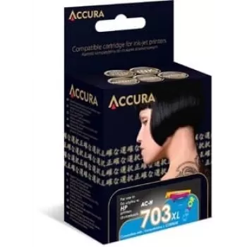Accura blæk HP nr. 703XL (CD888AE) erstatning