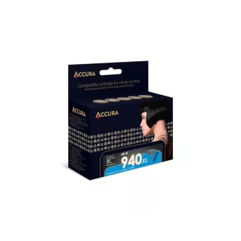 Accura blæk HP nr. 940XL (C4906AE) kompatibel sort printerpatron