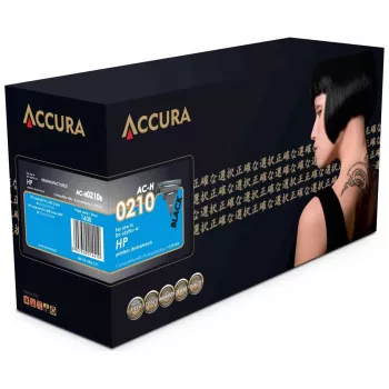 Accura toner HP nr. 131A (CF210A) sort kompatibel lasertoner