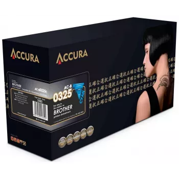 ACCURA kompatibel tonerkassette cyan til Brother TN-325C/TN-320C erstatning