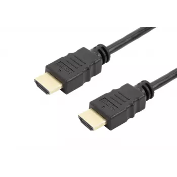 Accura HDMI-til-HDMI-kabel 15,0 m - high-speed med Ethernet, 4K, sort