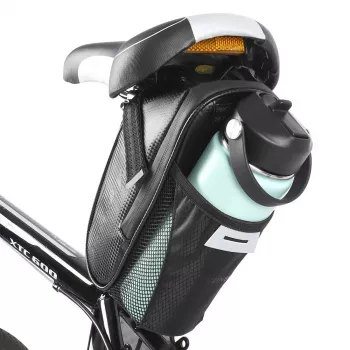 Wozinsky cykelsaddeltaske 1,5 L sort (WBB20BK)