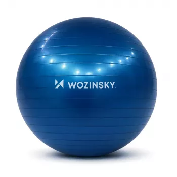 Wozinsky WGB65BL gymnastikbold 65 cm - blå