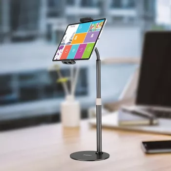 Wozinsky Desktop Stand for Tablet and Phone, Black (WTHBK4)