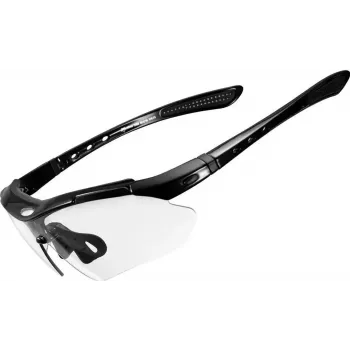 ROCKBROS Fotokromatiske cykelbriller UV400 TR90-stel - sort