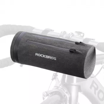 ROCKBROS AS-051 Waterproof Bicycle Handlebar Bag - Black